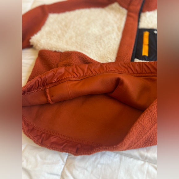 Columbia Lodge Sherpa Fleece Retro Outdoor Cozy Soft Pullover Sweatshirt Medium - Picture 11 of 16